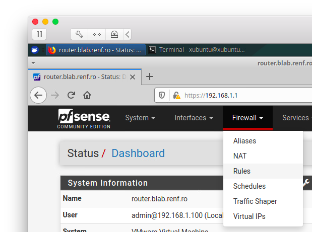 Firewall Config 06 Firewall Rules